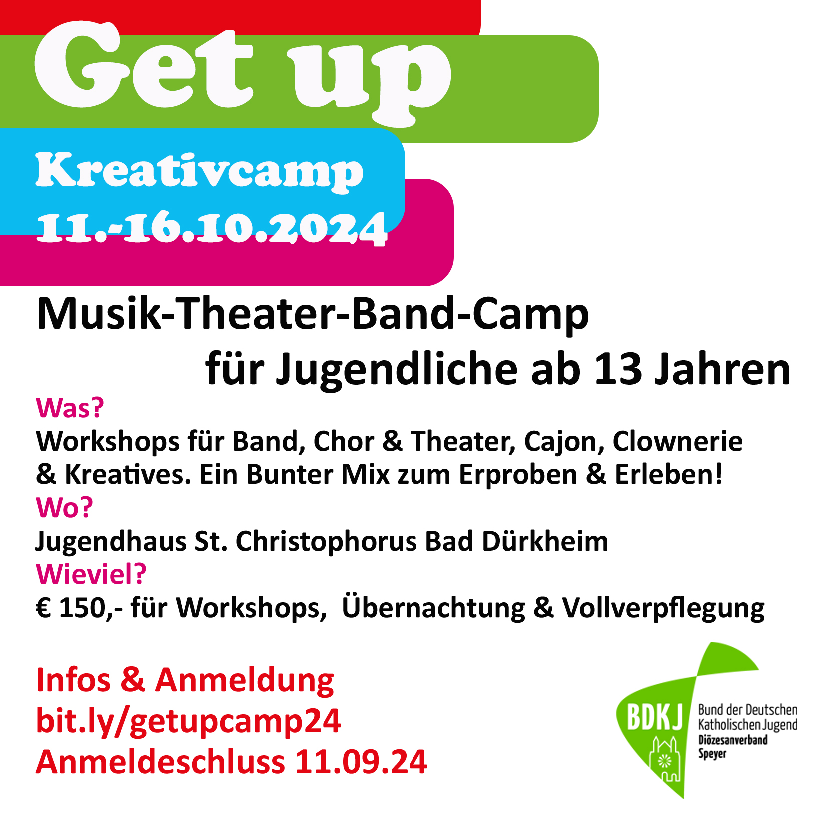 Get up - Kreativcamp